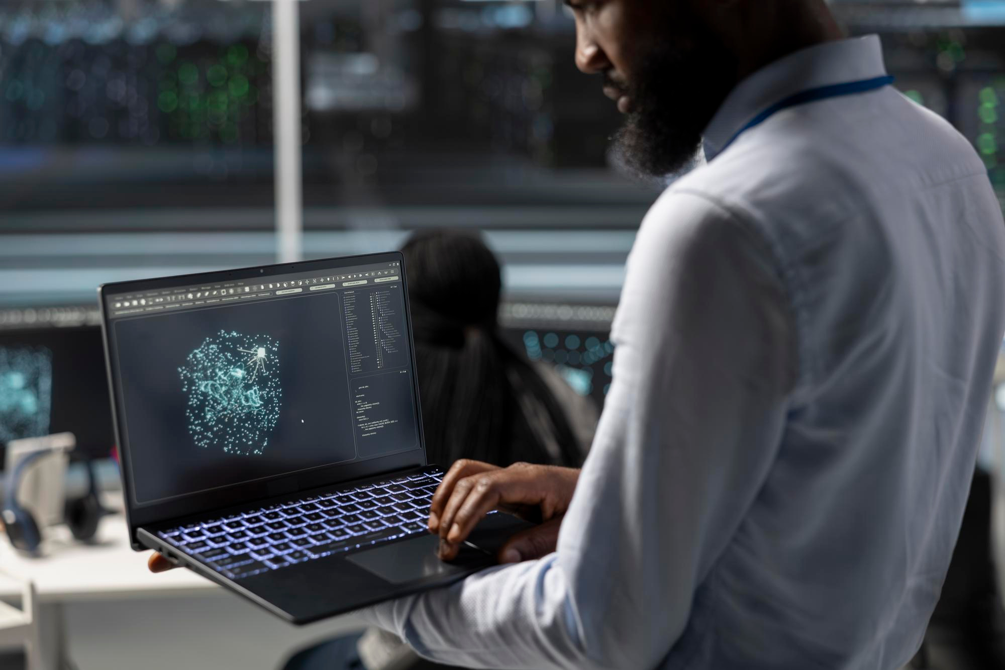 Developer solving real-world problems with AI